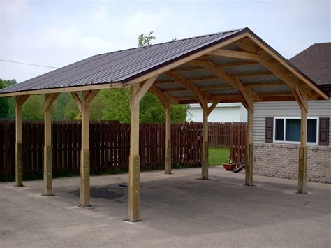 how to frame a carport roof using rafters - Google Search | Diy carport ...