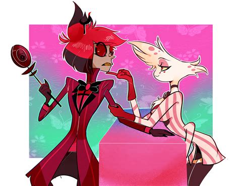 Alastor x Angel Dust by KariKariKa on DeviantArt