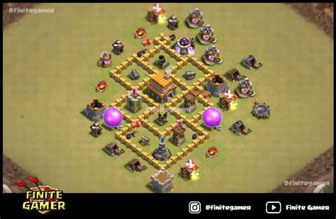 Best war base in clash of clans - rotintra