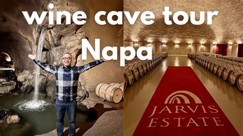 Unique Napa wine cave tour at Jarvis winery with underground waterfall ...