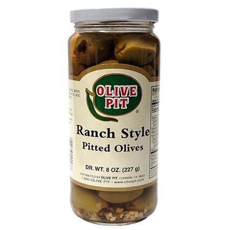 Olive Pit Ranch Pitted