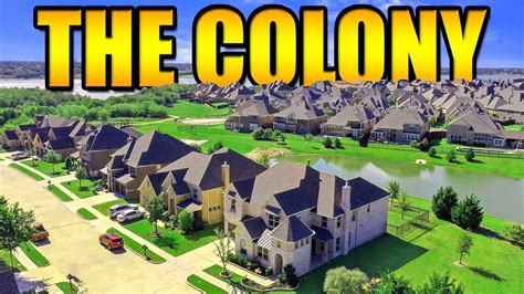 THE COLONY Texas Explained | What Living in THE COLONY TX is REALLY ...