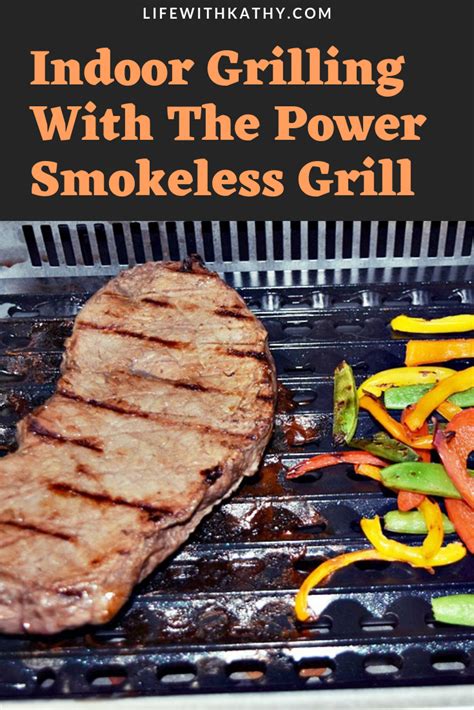 Indoor Grilling With The Power Smokeless Grill | Food, Indoor grill ...