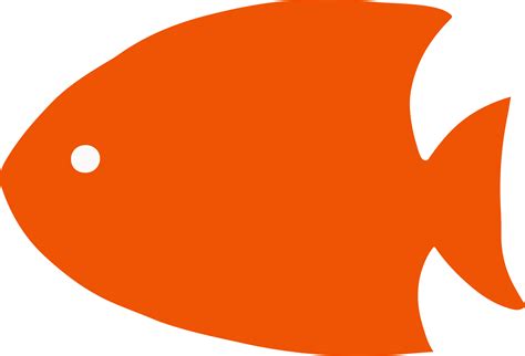 Cute orange fish Illustration for design element 13168789 PNG