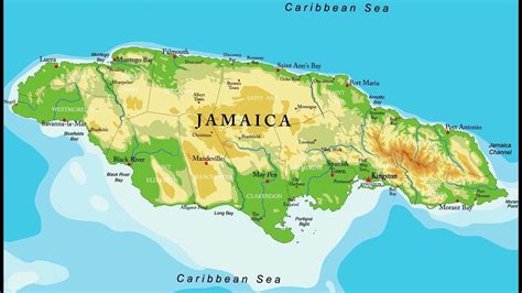 map of Jamaica - YouTube