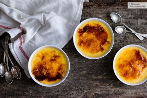 Crema catalana. Receta dulce fácil, sencilla y deliciosa