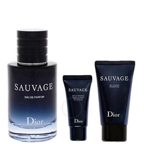 Dior Christian Dior Men's Sauvage Gift Set Fragrances 3348901616188 ...