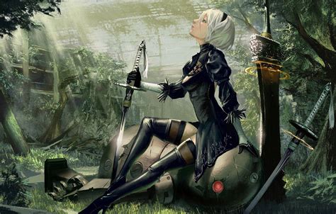 [200+] Nier Wallpapers | Wallpapers.com