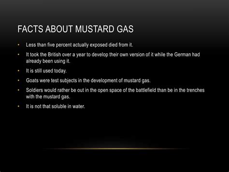 PPT - Mustard Gas PowerPoint Presentation, free download - ID:2584705