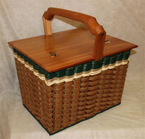 Lidded Picnic Basket - Etsy