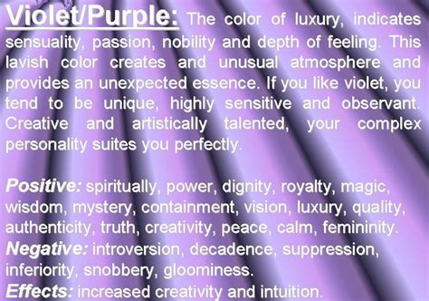 Purple Color Psychology - Purple Meaning & Personality