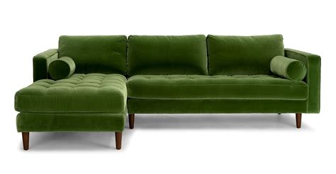 10 Inspirations Green Sectional Sofas with Chaise