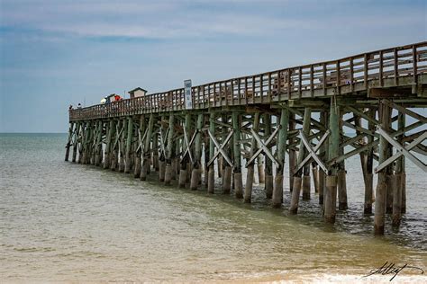 Flagler Beach Pier Photograph by Meg Leaf | Fine Art America