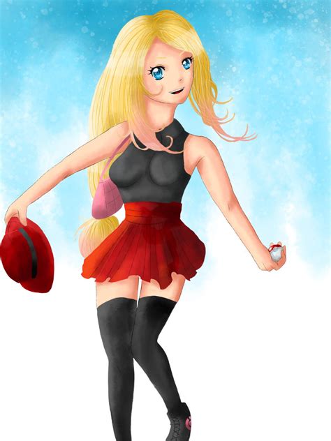 Pokemon Trainer Serena by Aletheiya on DeviantArt