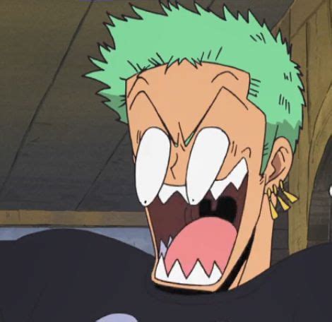 zoro funny face