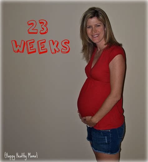 My Pregnancy: 23 Weeks - Happy Healthy Mama