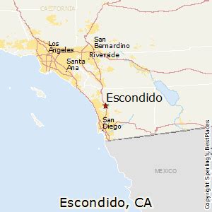 Escondido CA Map