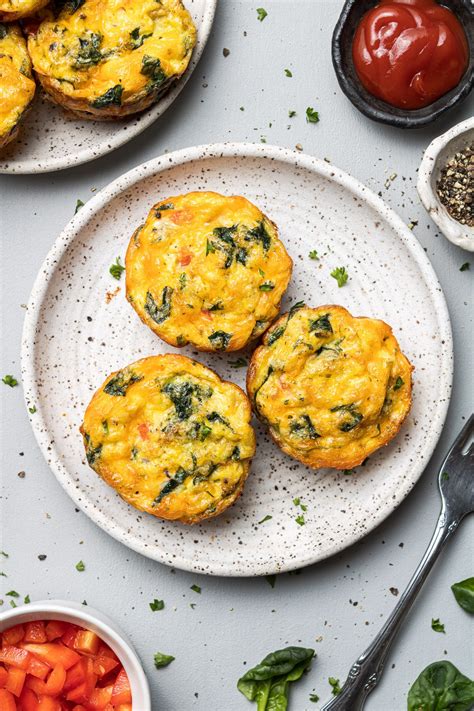 Egg Muffin Cups (With Spinach) | The Clean Eating Couple