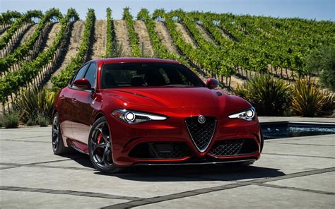 Online crop | red Alfa Romeo Giulia HD wallpaper | Wallpaper Flare