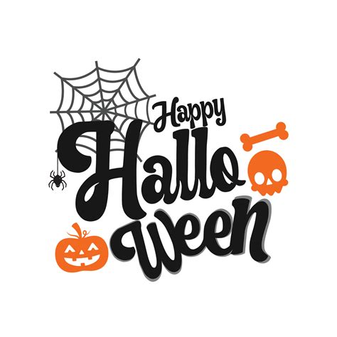 Happy Halloween Logo Vector Illustration: Vector De Stock, 51% OFF