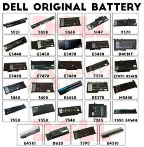 Dell Original Laptop Battery, Battery Type: Lithium-Polymer, Battery ...