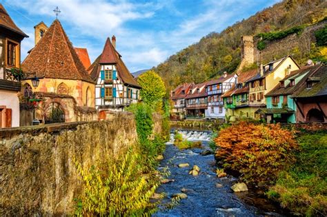 Kaysersberg in Alsace, one of the most beautiful villages of France ...