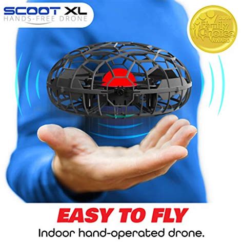 REL-F1-SCOOTX-BLK Force1 Scoot XL Hand Operated Drone for Kids or ...