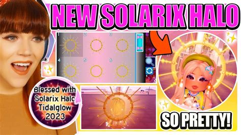 NEW SOLARIX HALO TIDALGLOW 2023! Full SHOWCASE! *16 TOGGLES!* 🏰 Royale ...