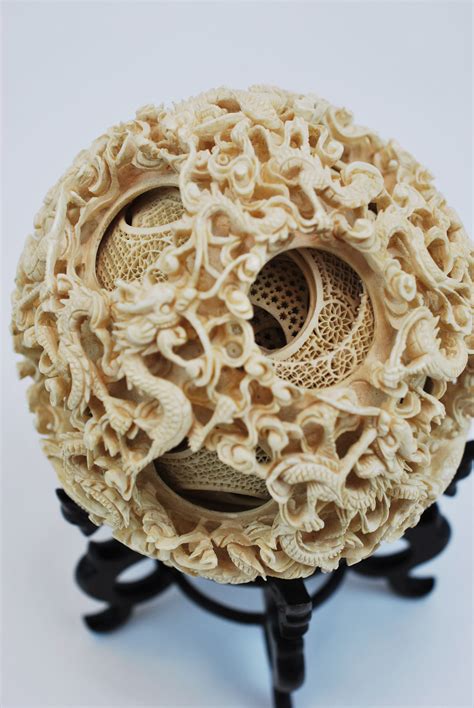 Carved Ivory Puzzle Balls – Wonders of Nature and Artifice