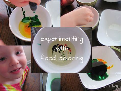 2 Moms and a Blog: Experimenting with food coloring!