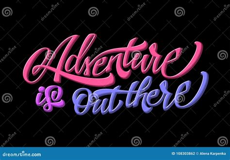 Adventure is out there stock vector. Illustration of background - 108303862