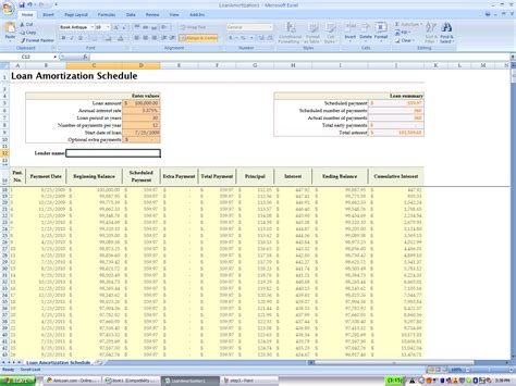 Excel Spreadsheet Mortgage Calculator — db-excel.com