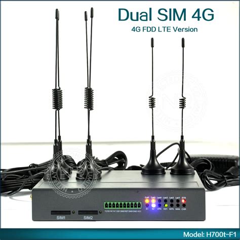 Outdoor Long Range Wireless Router 4G 3G WiFi Router Dual SIM Cards ...