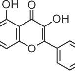 Chemical structure of kaempferol. | Download Scientific Diagram