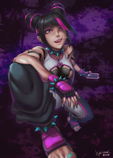 ArtStation - Juri Han (SF6)