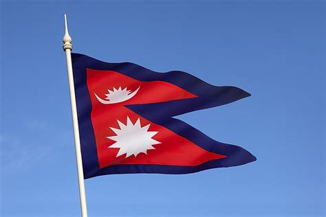 What Do The Colors And Symbols Of The Flag Of Nepal Mean? - WorldAtlas.com