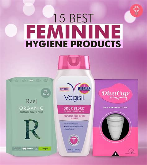 15 Best Feminine Hygiene Products That Are Safe To Use - 2023