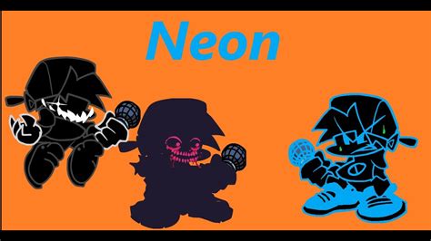 Fnf Neon Mod (neon bf vs evil glitched bf and evil bf) - YouTube