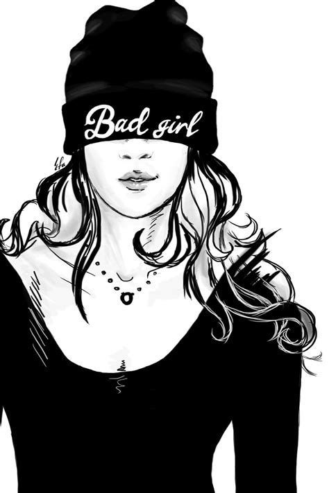 Bad girl sketch by EfaInverse on DeviantArt