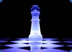 Glow in the Dark Chess. Self-glowing chess