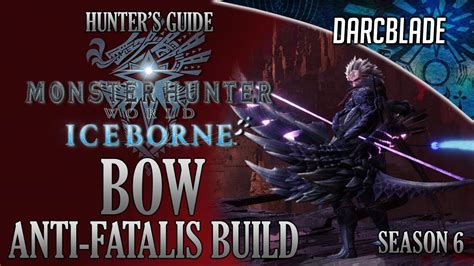 *RE-UPLOAD* Bow Anti-Fatalis Build : MHW Iceborne Amazing Builds ...