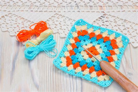 Basic Crochet Granny Square