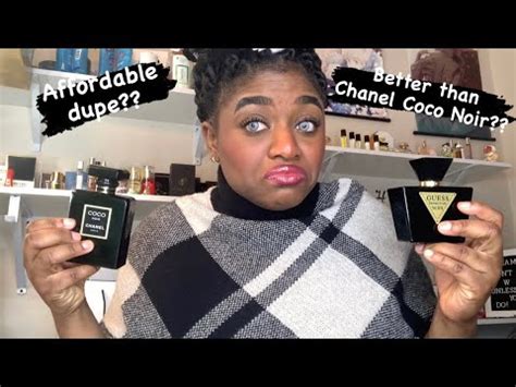 Chanel Coco Noir Dupe?? | Affordable version of Coco Noir in Guess ...