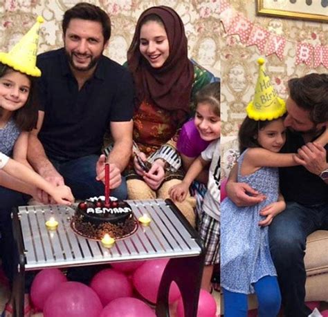 Shahid Afridi turns 42: Rare photos with his wife Nadia and 5 daughters