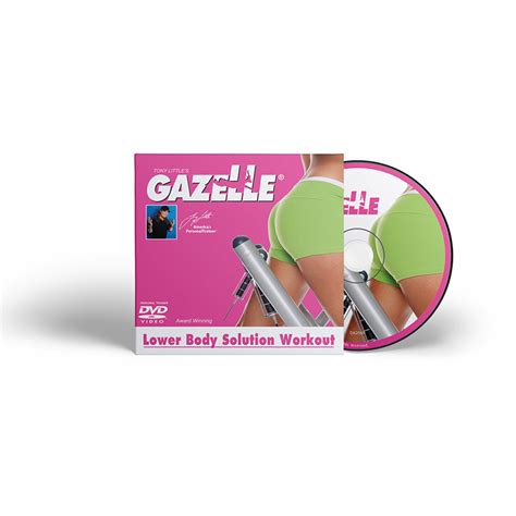 Tony Little's Lower Body Solution Workout DVD - Gazelle Glider