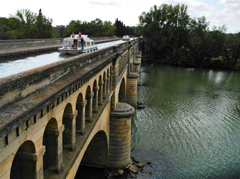 Orb aquaduct, canal-du-midi, Béziers, France. | Canal, Beziers, Canal ...