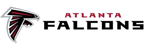 Atlanta Falcons Text Logo transparent PNG - StickPNG