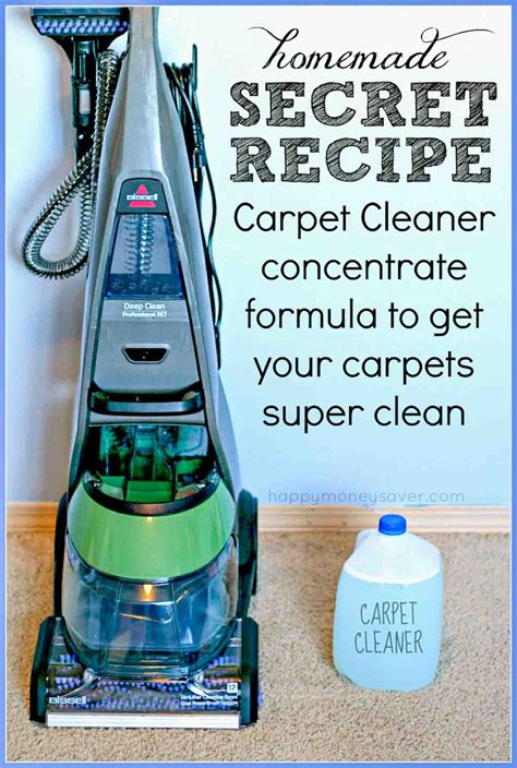 Best Homemade Carpet Cleaner Solution Happymoneysaver