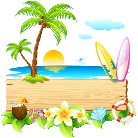 beach clipart hd - Clip Art Library