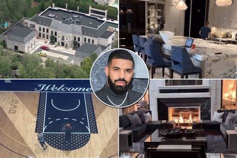 Inside Drake's $6.7million mansion with basketball court and rare ...